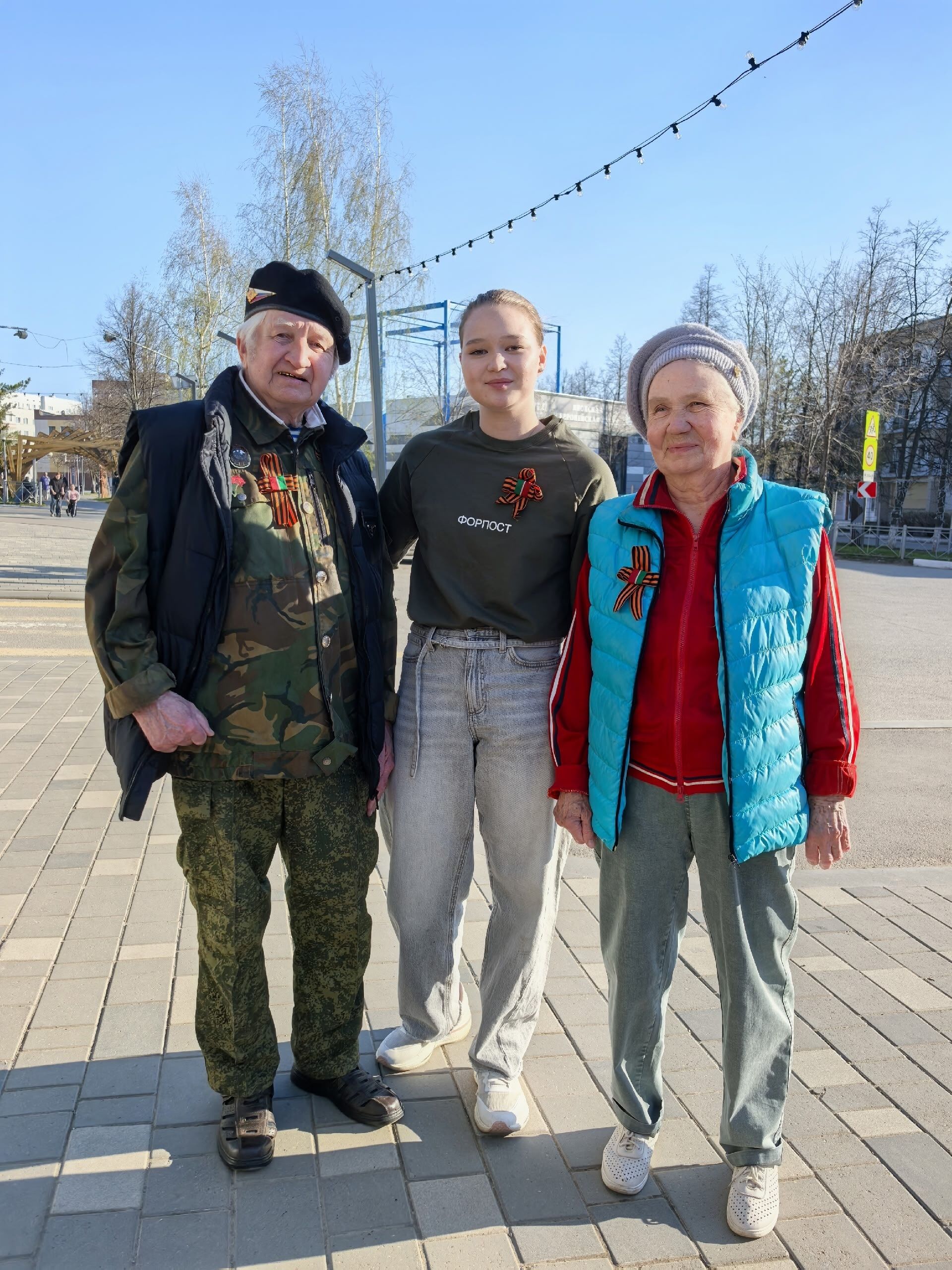 Профилактический отряд «Форпост» провёл в Менделеевске мастер-класс «Георгиевская лента»