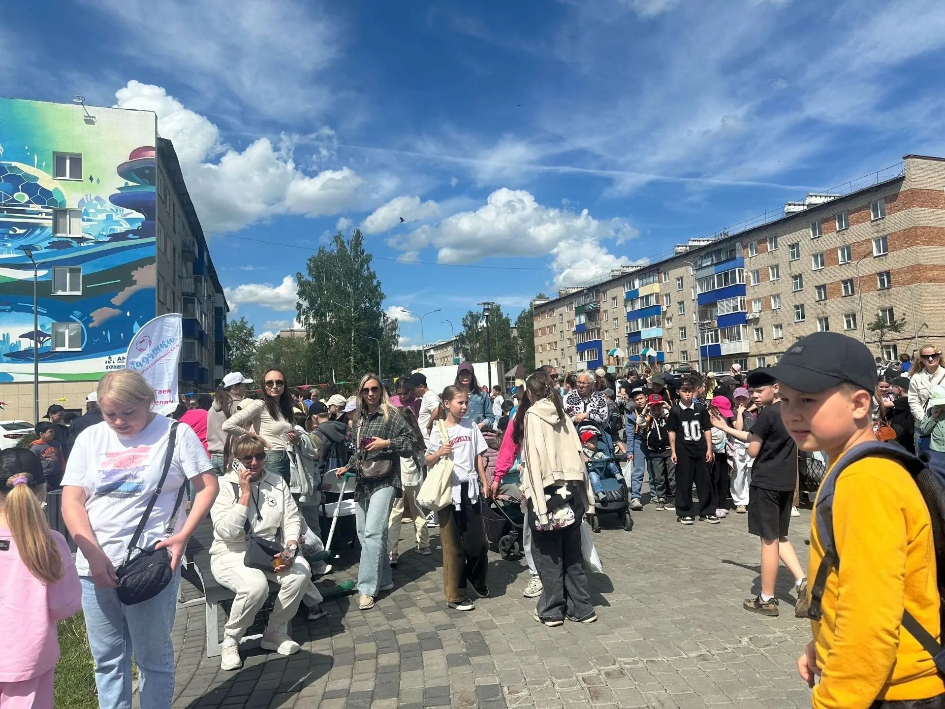 В Менделеевске День защиты детей продолжился в куполе «Атмосфера»