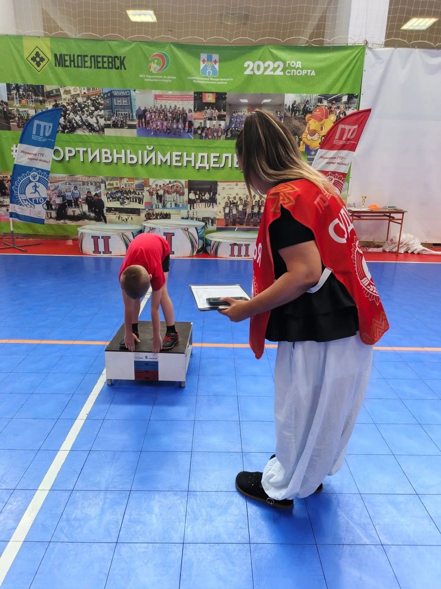 В СШ «Батыр» прошёл спортивный праздник «Юные ГТОшки» для детских садов Менделеевска