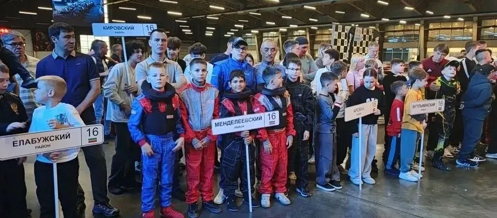 Юные гонщики из Менделеевска вышли в финал Кубка Татарстана по картингу