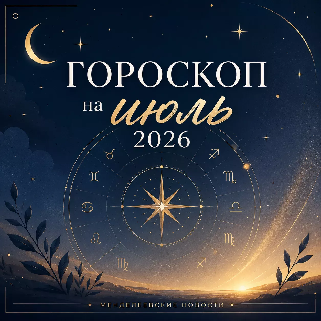 Гороскоп на июль 2026: что ждёт каждый знак зодиака