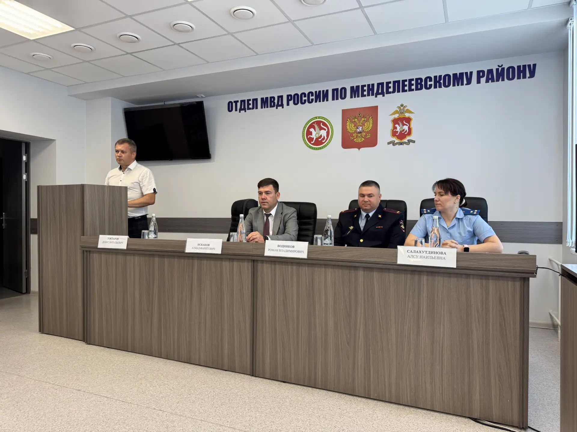 Дәүләт автомобиль инспекциясе 90 еллыгын Менделеевскида тантаналы уздырды