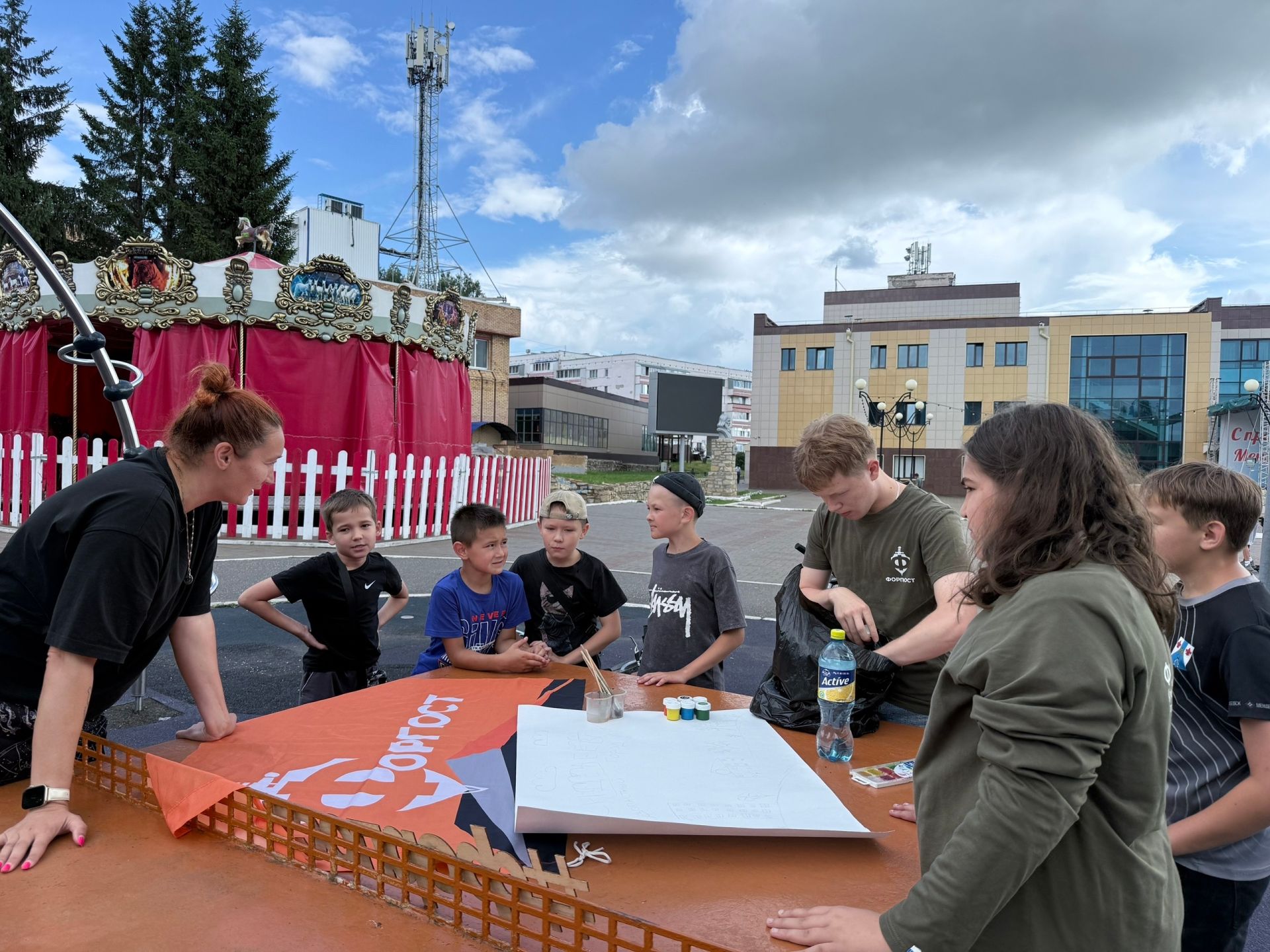 «Форпост» провёл антитеррористическую акцию для подростков в Менделеевске