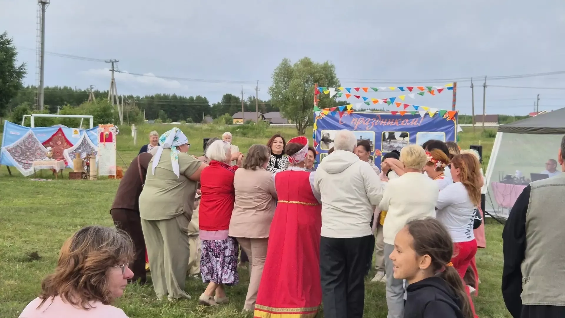 В селе Тихоново Менделеевского района отметили Тихонов день