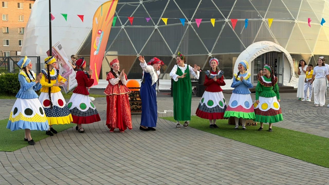В Менделеевске проведён семейный фестиваль «Матур караш»