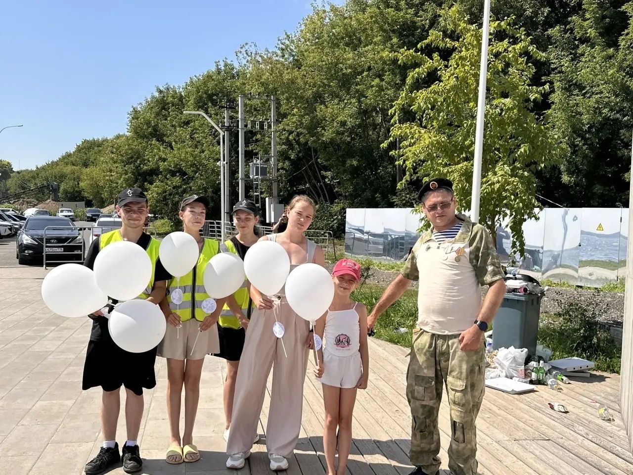 27 июля – День памяти детей – жертв войны в Донбассе: в Менделеевске прошла памятная акция