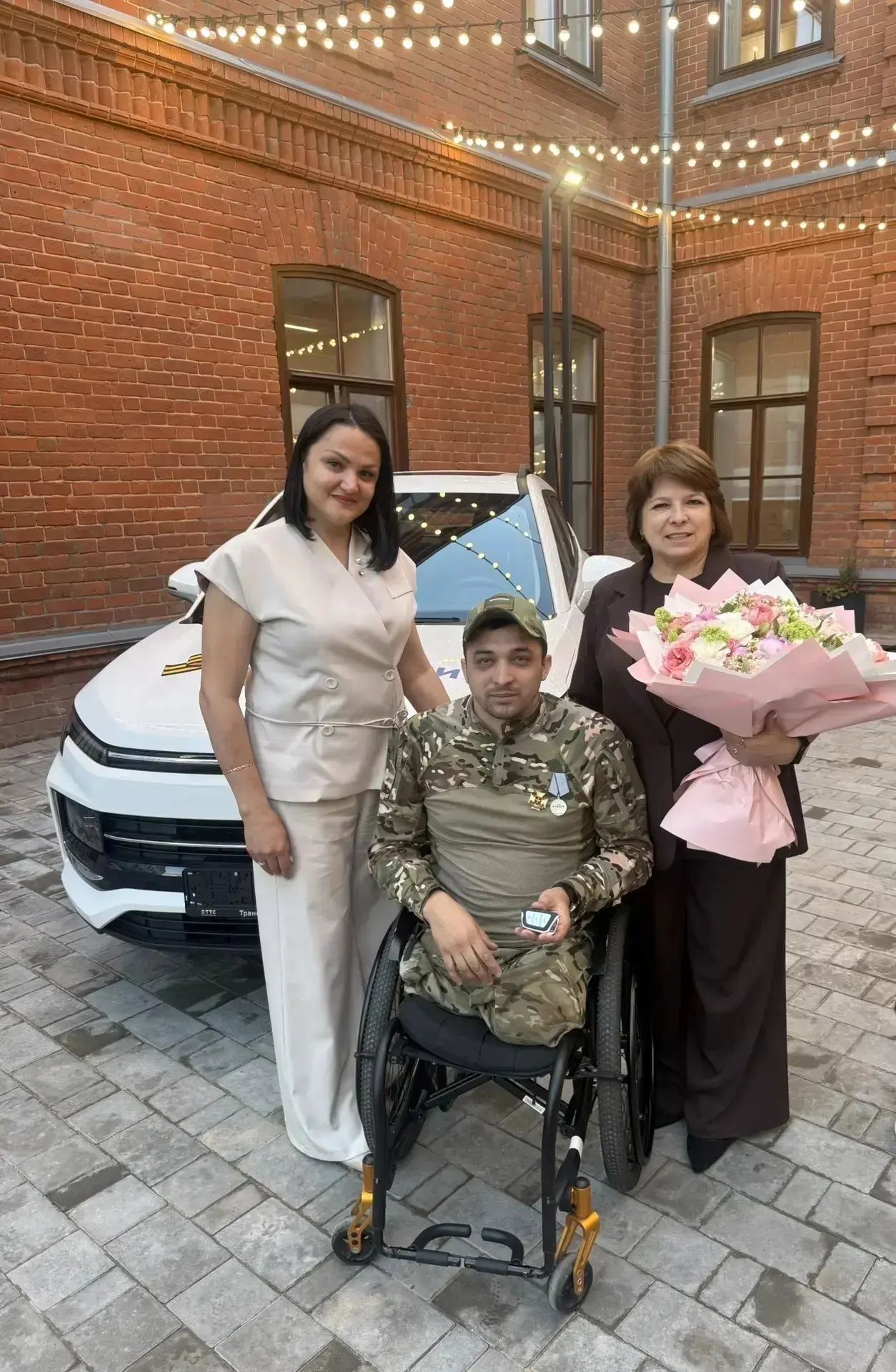 Ветеран СВО из Менделеевска Игорь Стрелков получил адаптированный автомобиль