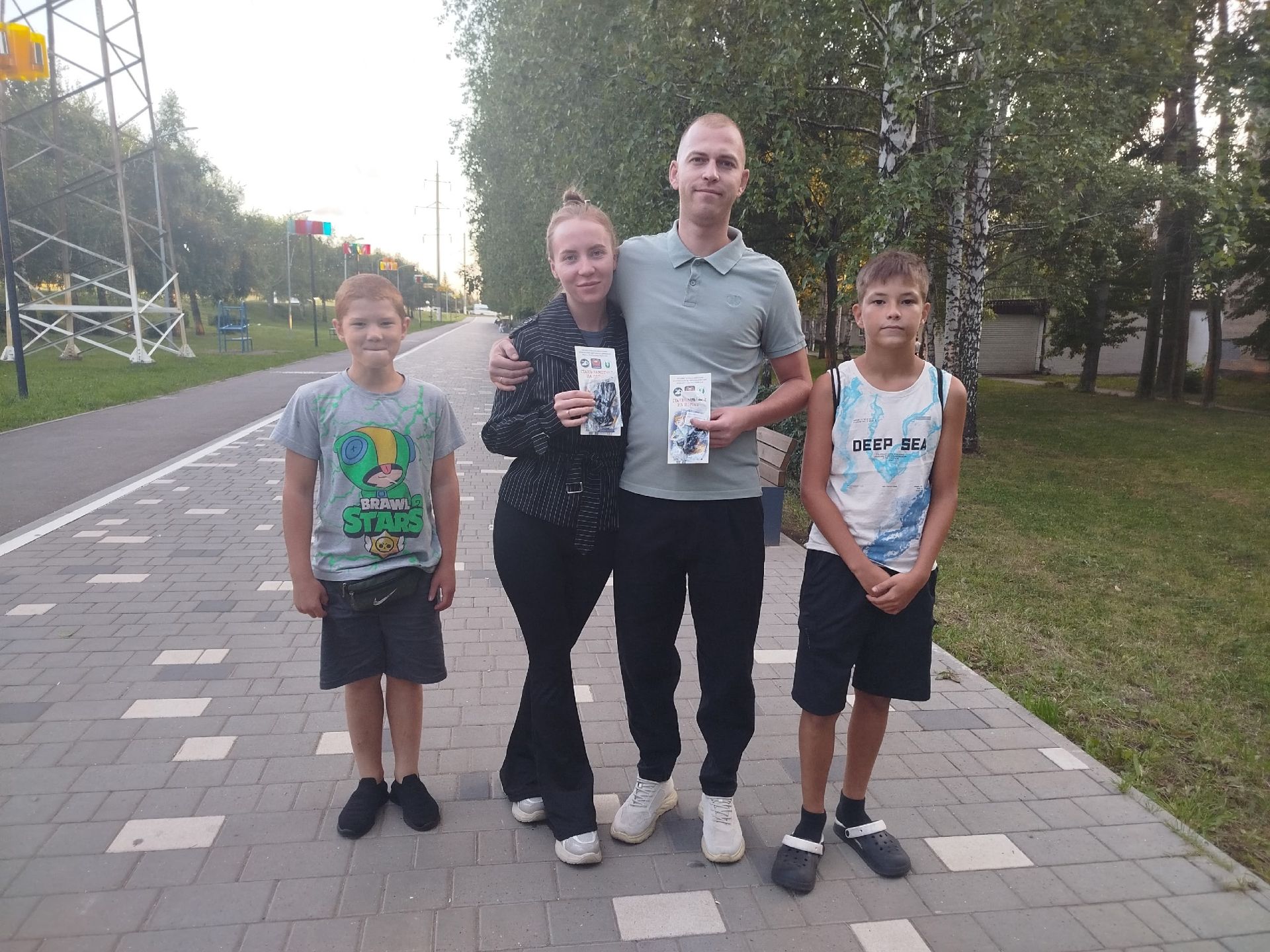 В Менделеевске прошла акция по безопасности дорожного движения