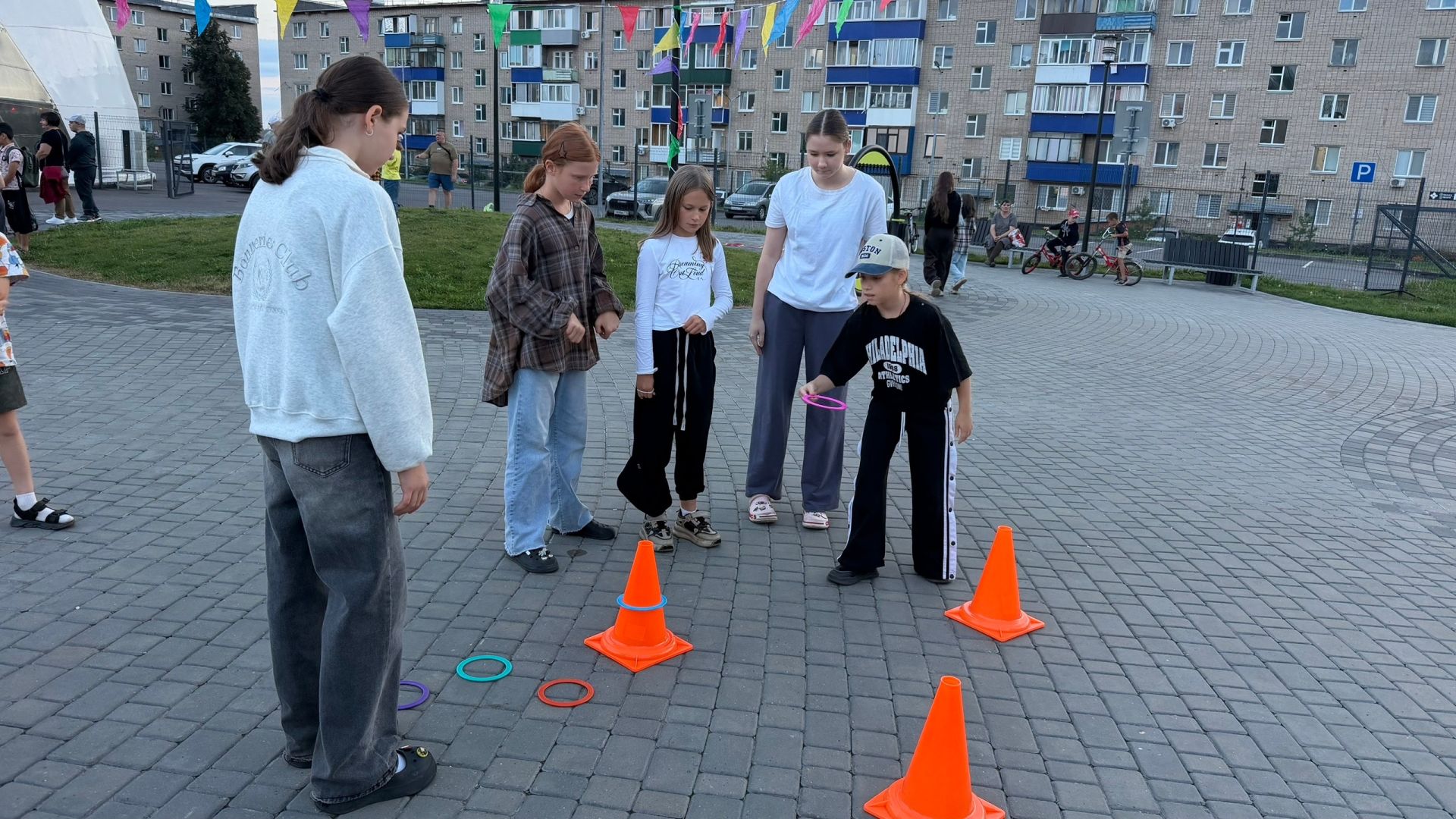 В Менделеевске на закрытии «Купол.Фит» провели акцию по безопасности на дорогах