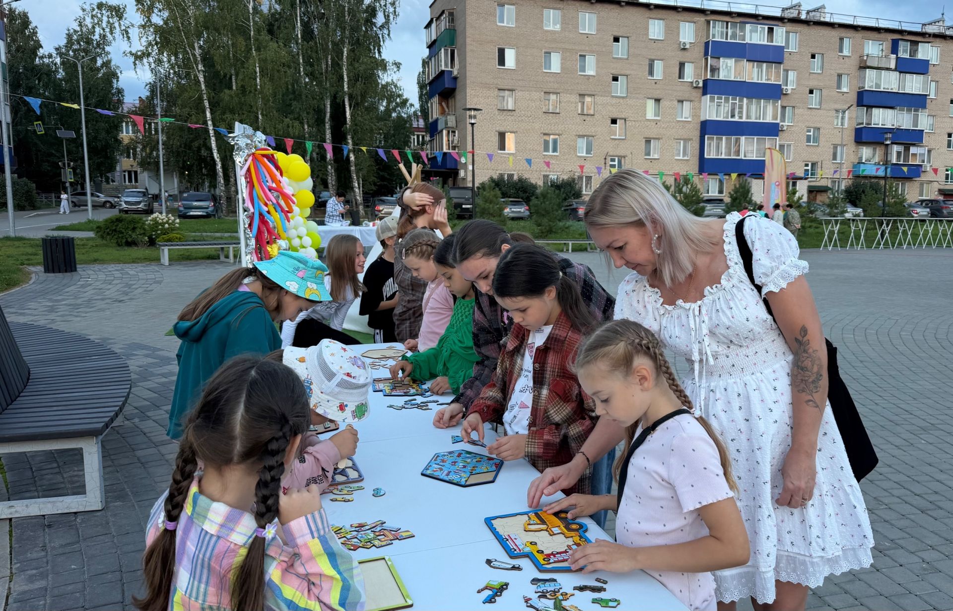 В Менделеевске на закрытии «Купол.Фит» провели акцию по безопасности на дорогах