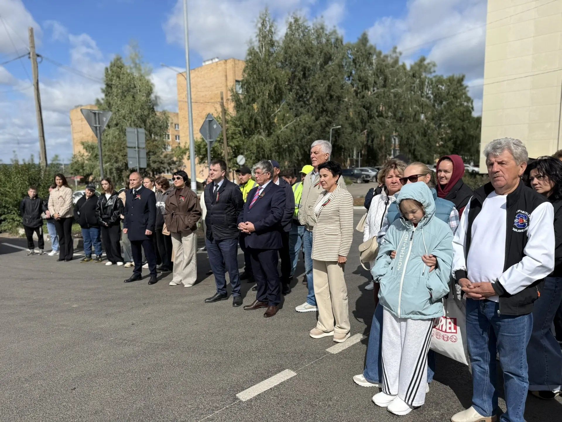 В День республики в Менделеевске открыли дорогу по улицам Химиков и Татарстана