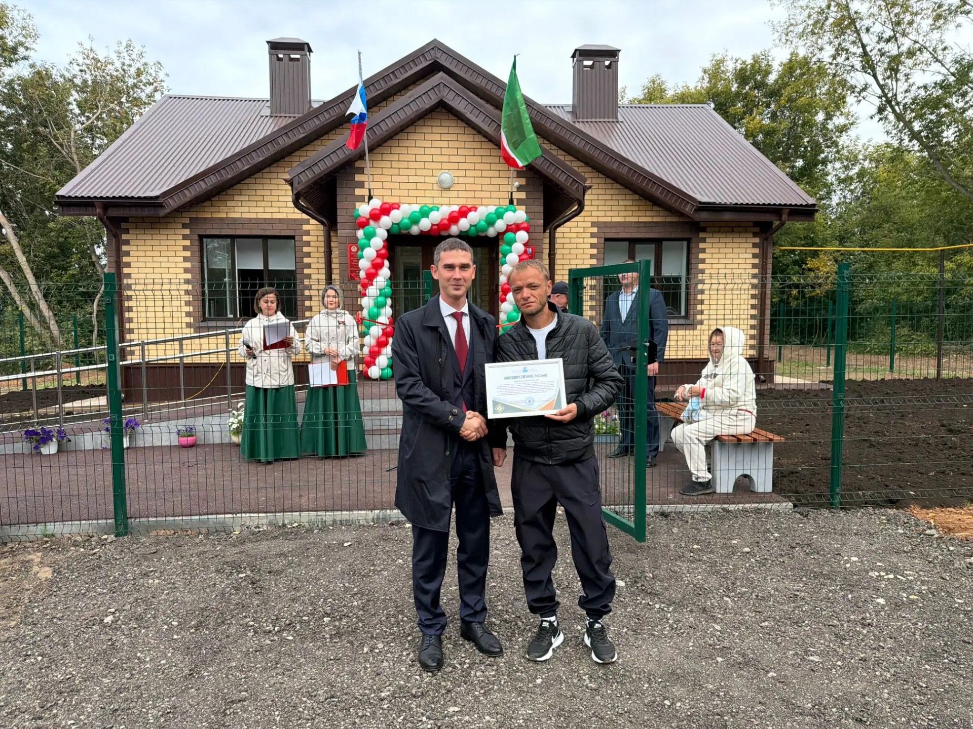 В День республики и города в Менделеевском районе открыли здание исполкома в Тураево