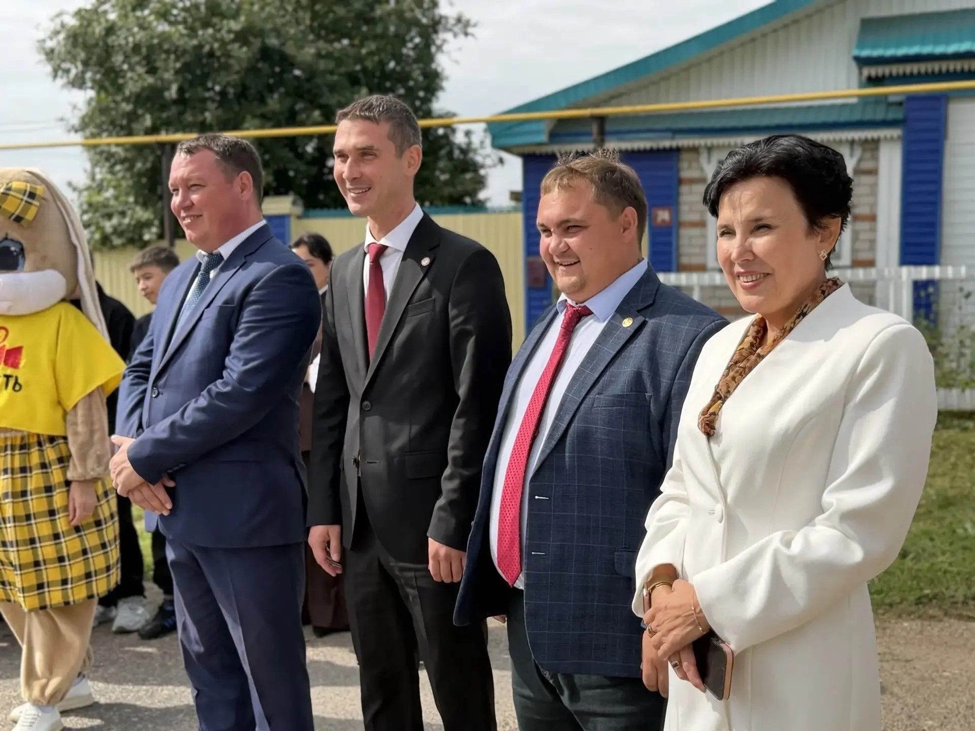 В селе Бизяки открыли новую спортивную площадку