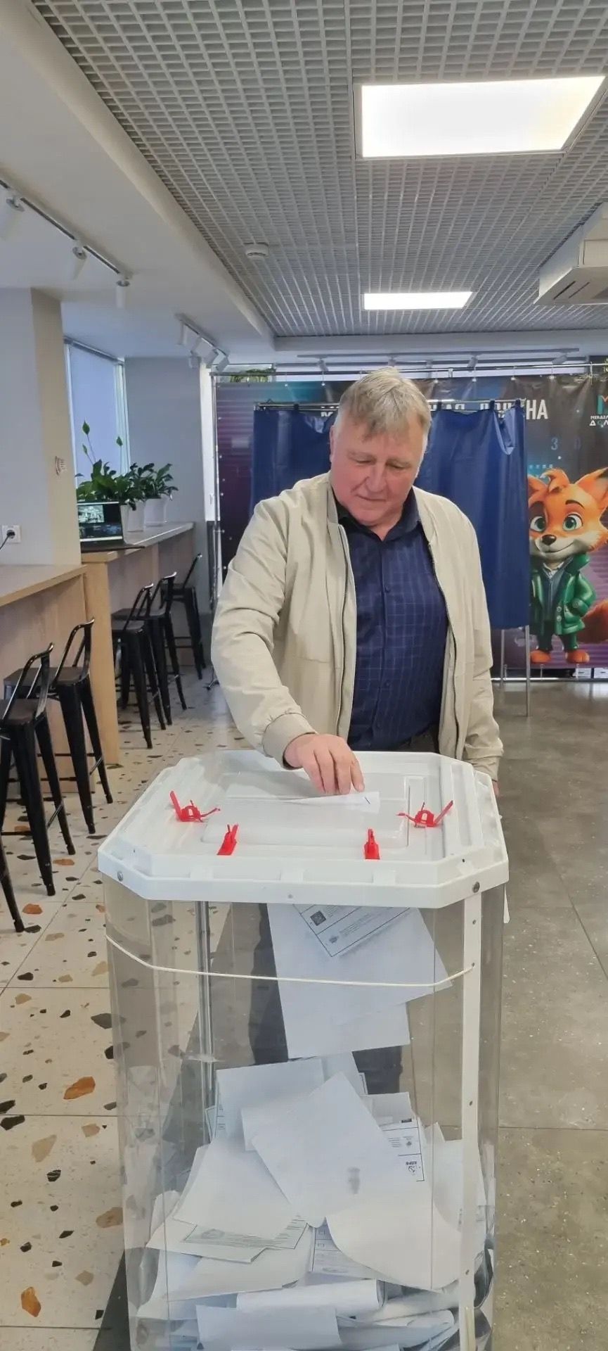 Сотрудники «Аммония» проголосовали после велопробега