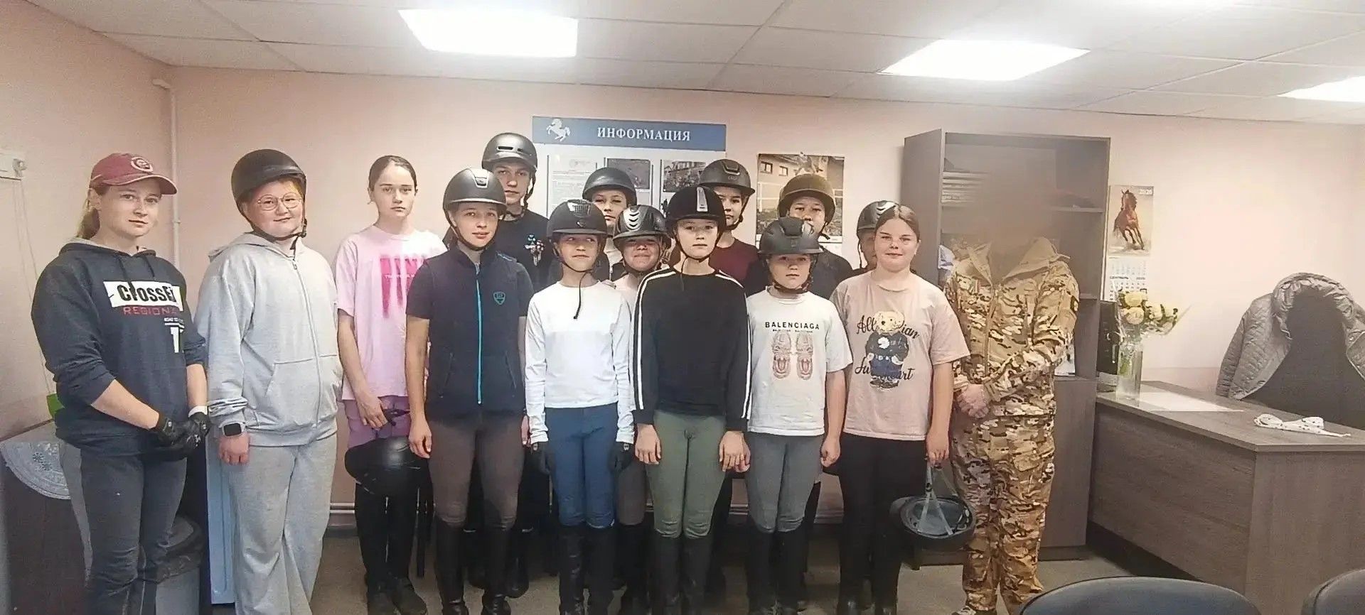В «Фаворите» прошла встреча с участником СВО