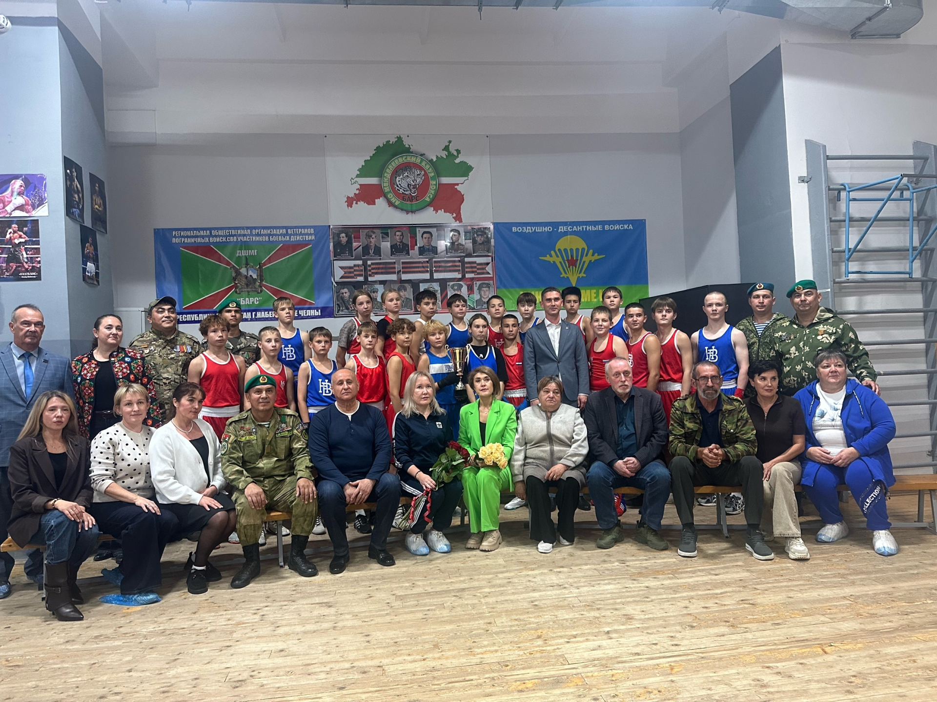 В спортивной школе «Батыр» Менделеевска открыт стенд памяти