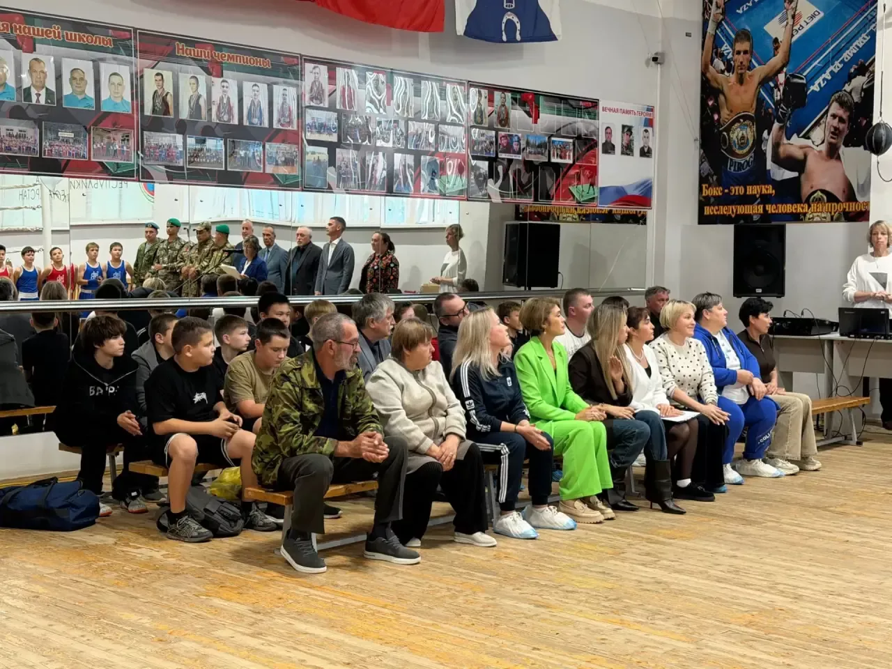 В спортивной школе «Батыр» Менделеевска открыт стенд памяти