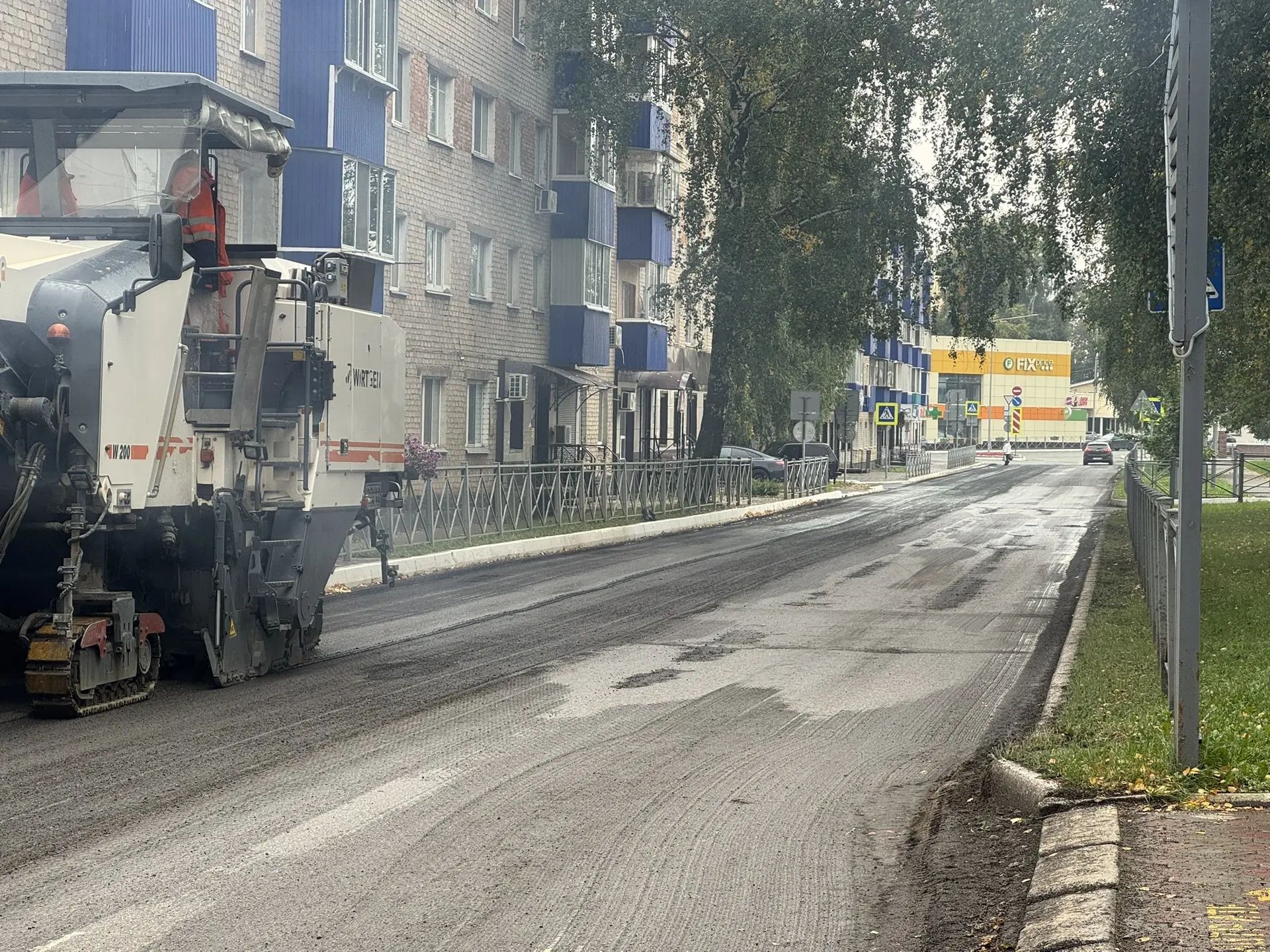 В Менделеевске началась реконструкция дорог по улицам Бурмистрова и Юбилейной