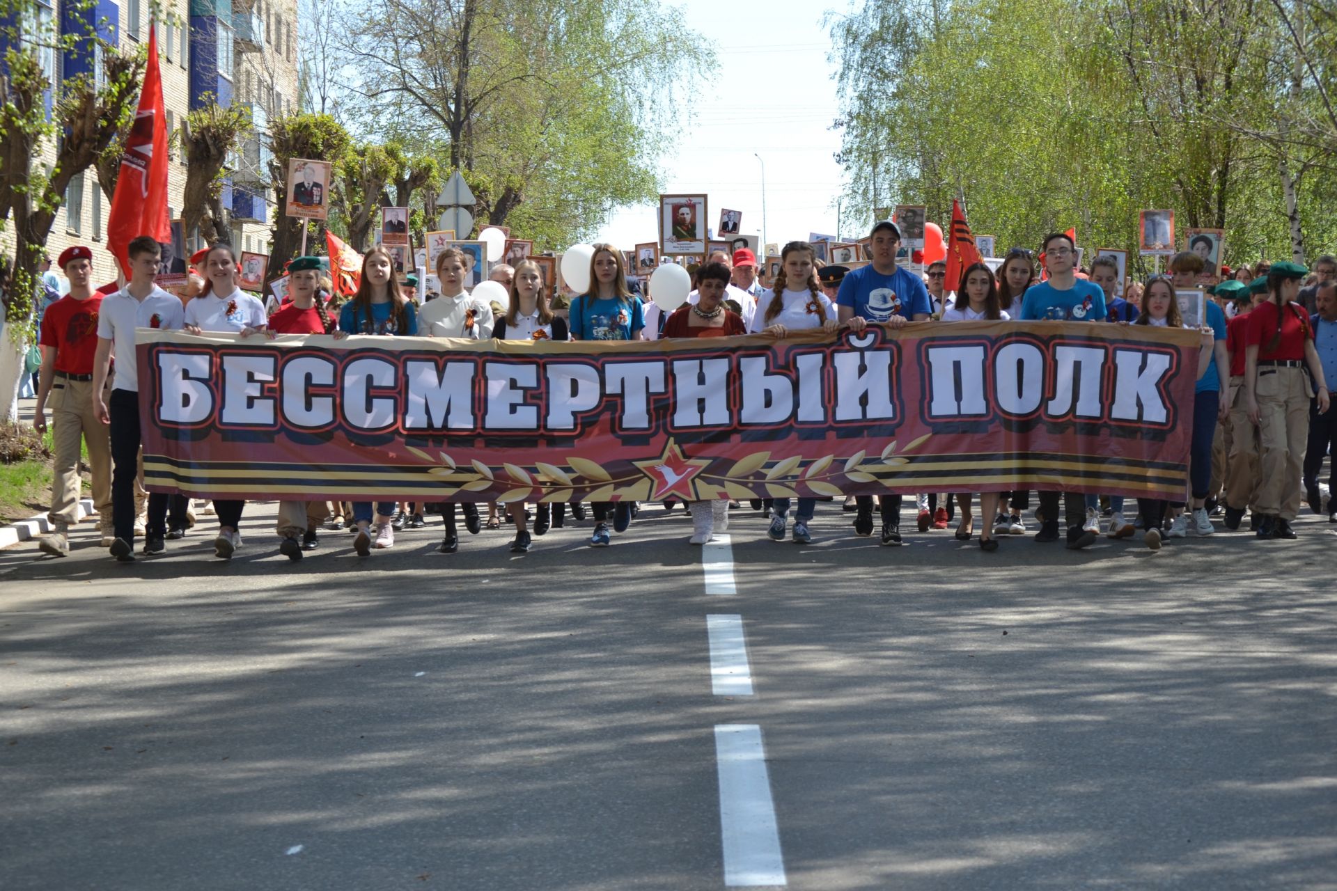 Бессмертный полк г владимир фото