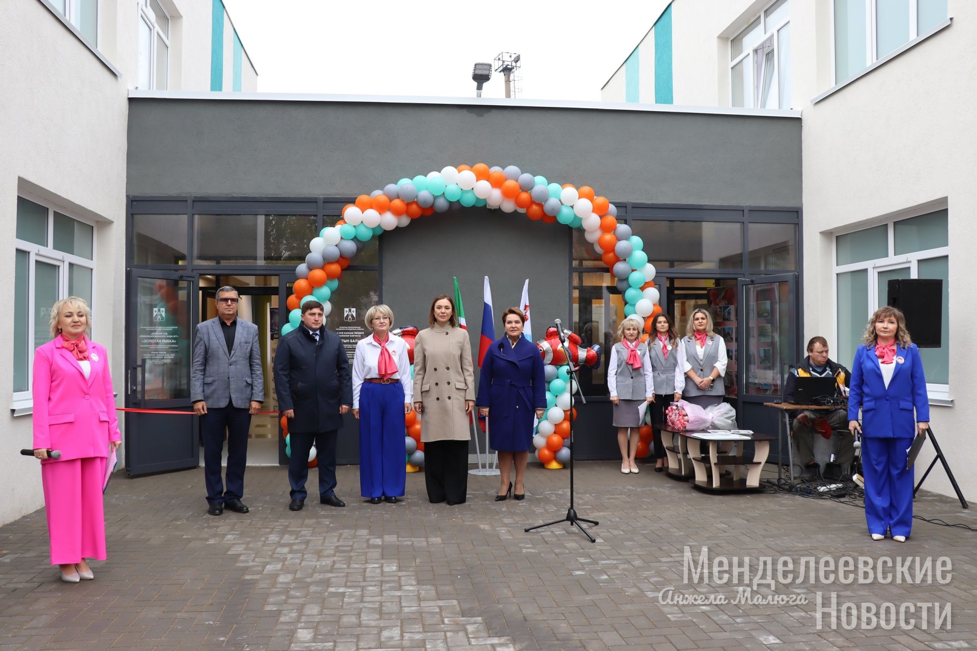 Открытие обновленного детского сада «Золотая рыбка»