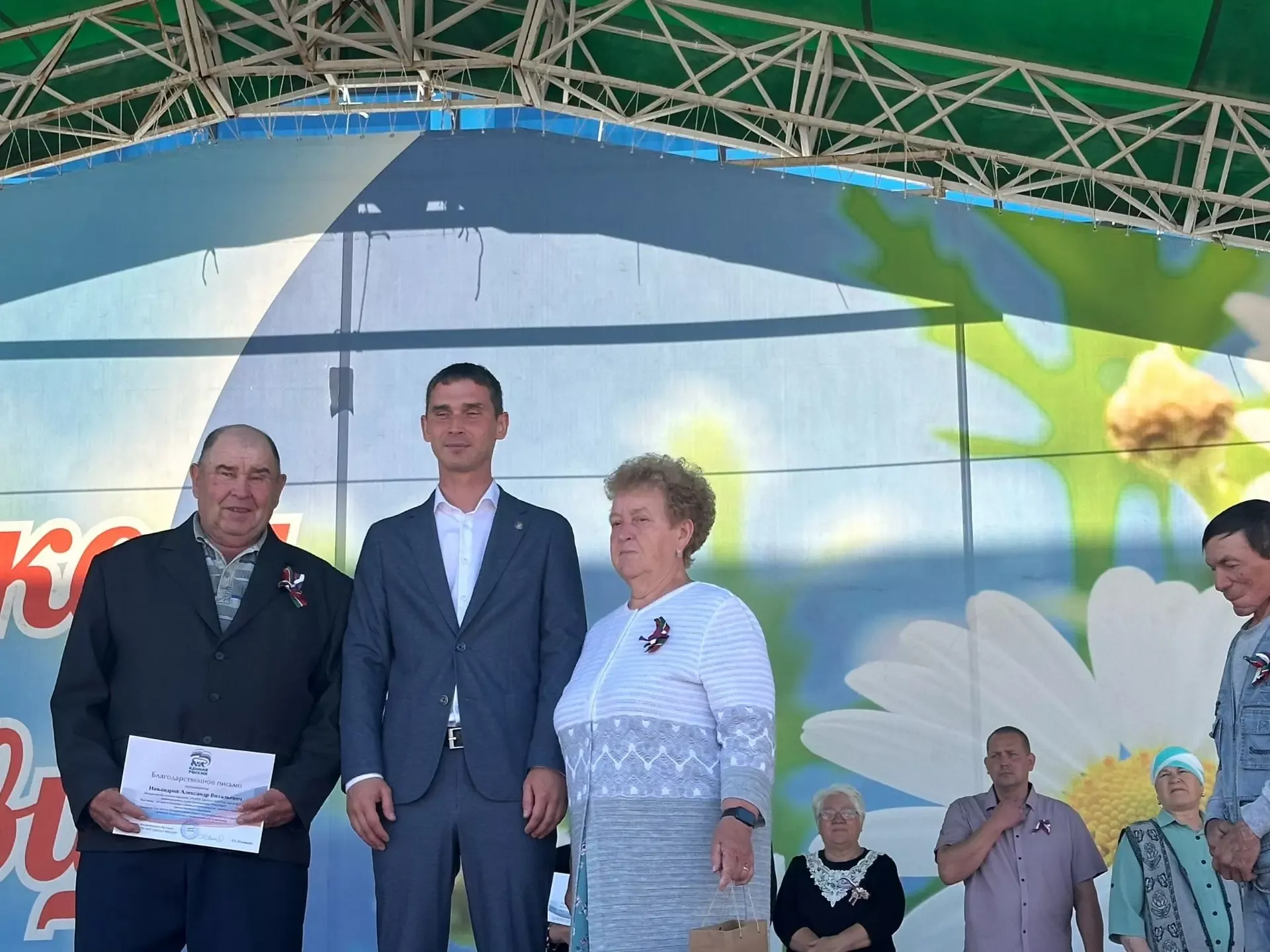 Парад дружбы народов в Менделеевске