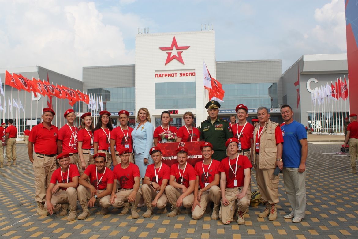 Юнармейцы Татарстана признаны лучшими в России