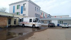 На территории Менделеевской ЦРБ будет принимать передвижной маммографический кабинет