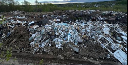 В Менделеевске ликвидирована несанкционированная свалка