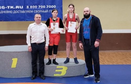 Менделеевчанка Ульяна Блинова заняла призовое место на соревнованиях по вольной борьбе