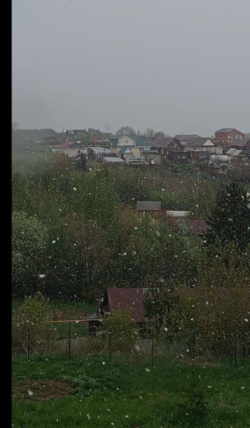 Снегопад в Менделеевске: прогноз погоды на 4 мая