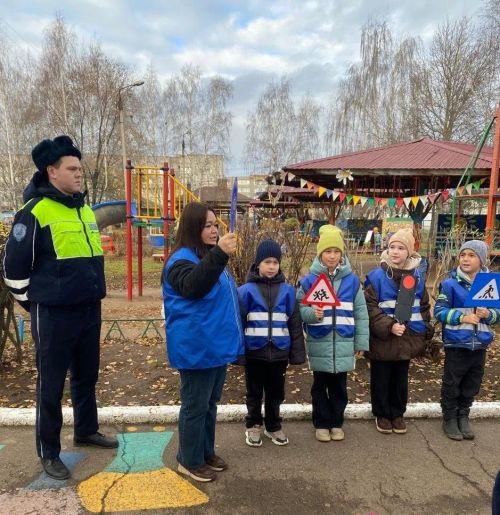 В Менделеевске провели акцию «Безопасный переход»
