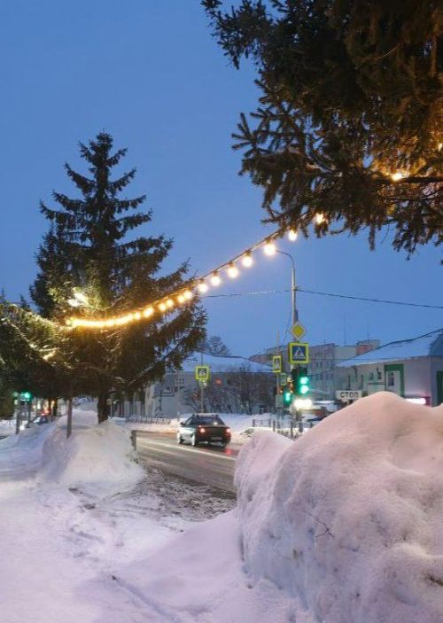 В Менделеевске ожидается морозный и пасмурный четверг
