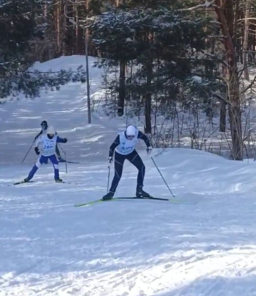 Юные лыжники из Менделеевска впервые выступили на Первенстве Татарстана