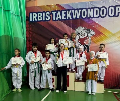Менделеевские тхэквондисты завоевали 14 медалей на турнире IRBIS TAEKWONDO OPEN