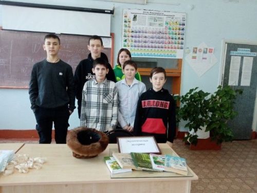 В Камаевской библиотеке прошёл экологический урок