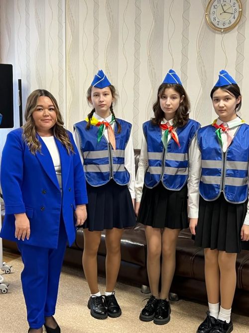 В Центре социальной помощи «Саулык» прошла беседа о ПДД