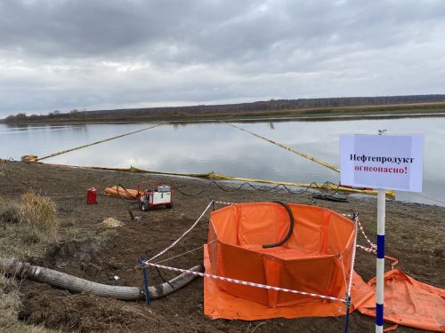 АО «Транснефть – Прикамье» провело плановое учение на подводном переходе  трубопровода через реку в Татарстане