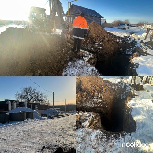 В селе Тураево начали работы по замене трубопровода