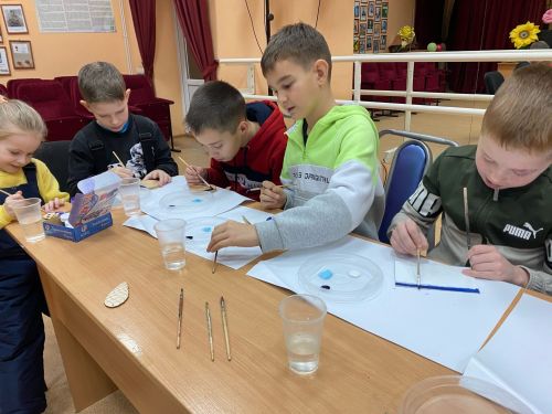 «Зимняя сказка» : в Мунайкинском СДК состоялся мастер-класс