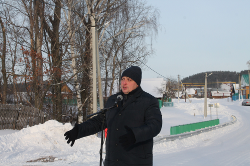 В Менделеевском районе открыт мост