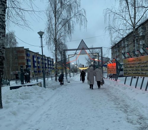 Менделеевцев ждёт снежное начало недели
