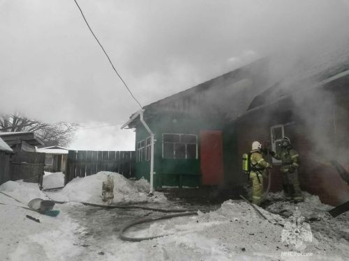 В Менделеевском районе в пожаре погибла пожилая женщина