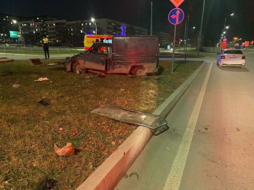 В Набережных Челнах водитель легкового автомобиля погиб в результате ДТП