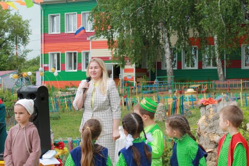 В детском саду № 1 «Светлячок» Менделеевска состоялся районный Сабантуй