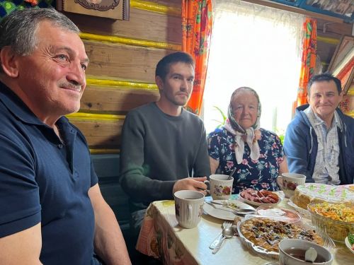 Житель села Ильнеть Николай Алексеев отметил 90-летие