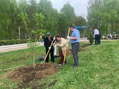 Менделеевск районында яңа аллея барлыкка килде