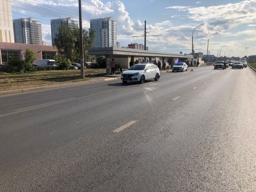 В Челнах байкер влетел в «Ладу»