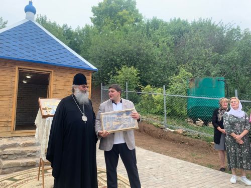 Глава Казанский и Татарстанской митрополии Кирилл освятил купель