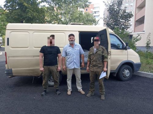 Менделеевцы доставили гуманитарный груз в зону СВО
