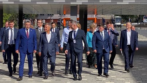Рустам Минниханов: «В Менделеевске появился мощный образовательный центр»